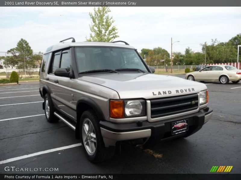 Blenheim Silver Metallic / Smokestone Gray 2001 Land Rover Discovery SE