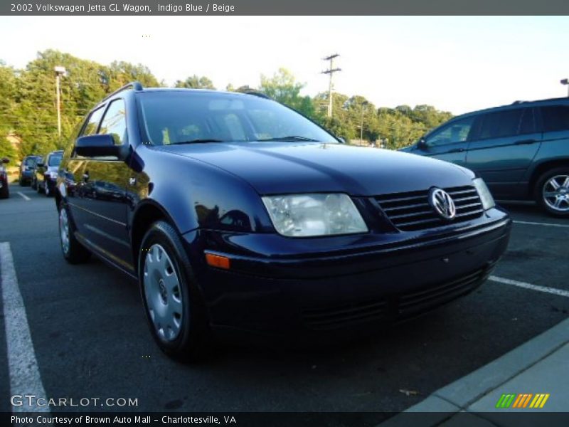 Indigo Blue / Beige 2002 Volkswagen Jetta GL Wagon
