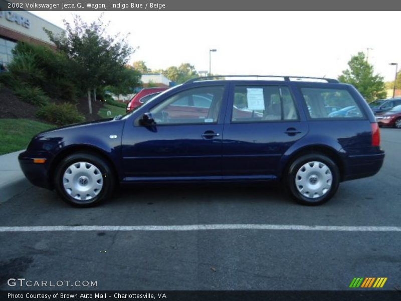 Indigo Blue / Beige 2002 Volkswagen Jetta GL Wagon