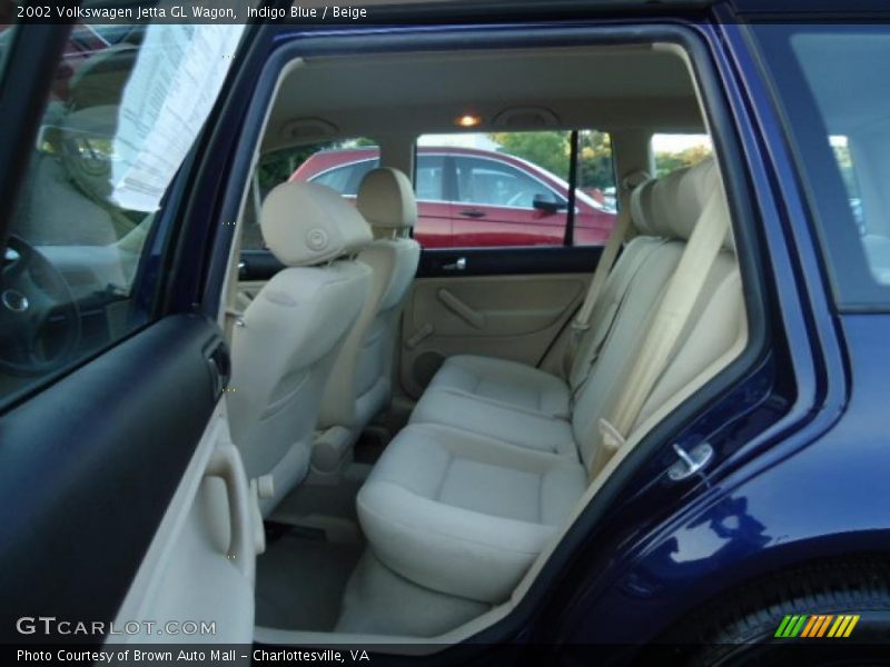 Indigo Blue / Beige 2002 Volkswagen Jetta GL Wagon