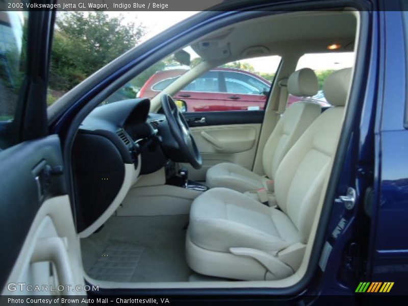 Indigo Blue / Beige 2002 Volkswagen Jetta GL Wagon
