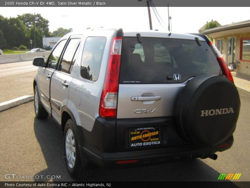 Satin Silver Metallic / Black 2005 Honda CR-V EX 4WD