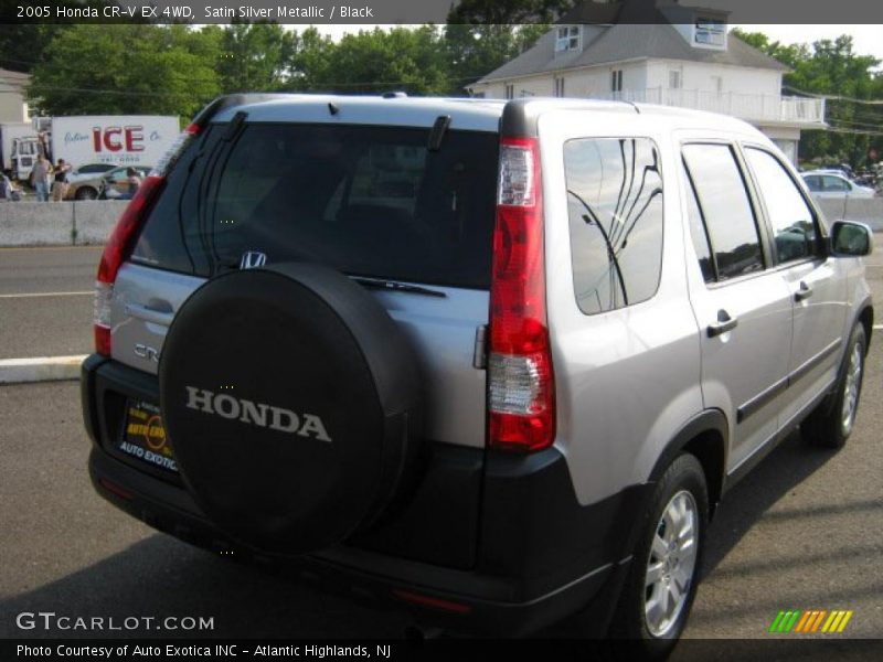 Satin Silver Metallic / Black 2005 Honda CR-V EX 4WD