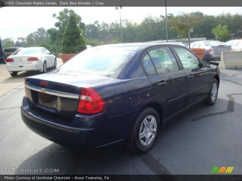 Dark Blue Metallic / Gray 2005 Chevrolet Malibu Sedan