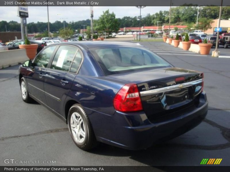 Dark Blue Metallic / Gray 2005 Chevrolet Malibu Sedan