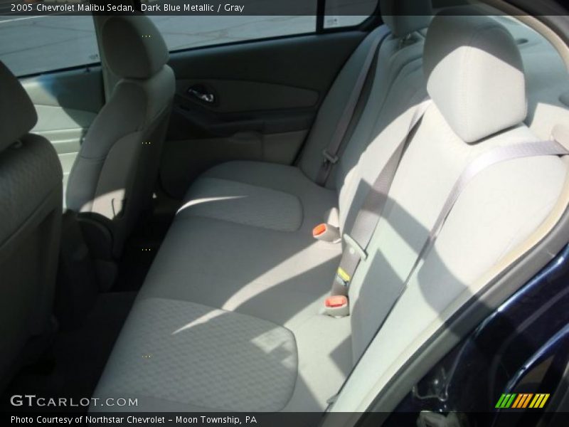Dark Blue Metallic / Gray 2005 Chevrolet Malibu Sedan