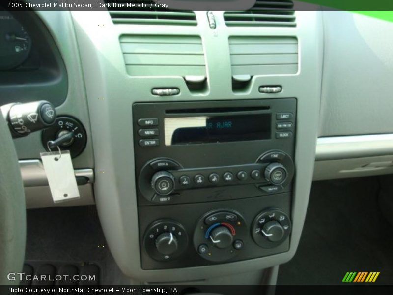 Dark Blue Metallic / Gray 2005 Chevrolet Malibu Sedan