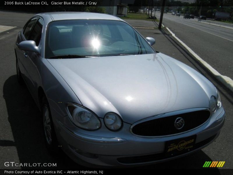 Glacier Blue Metallic / Gray 2006 Buick LaCrosse CXL