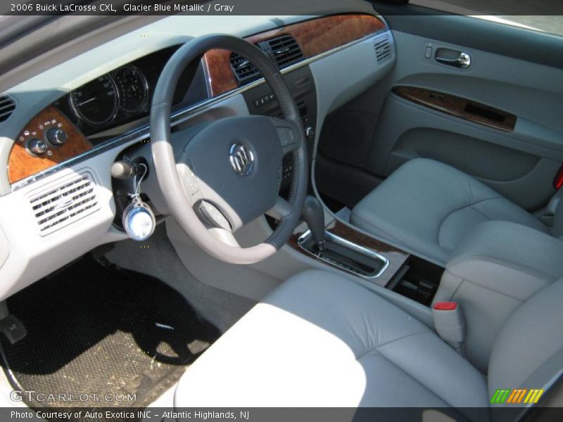 Glacier Blue Metallic / Gray 2006 Buick LaCrosse CXL