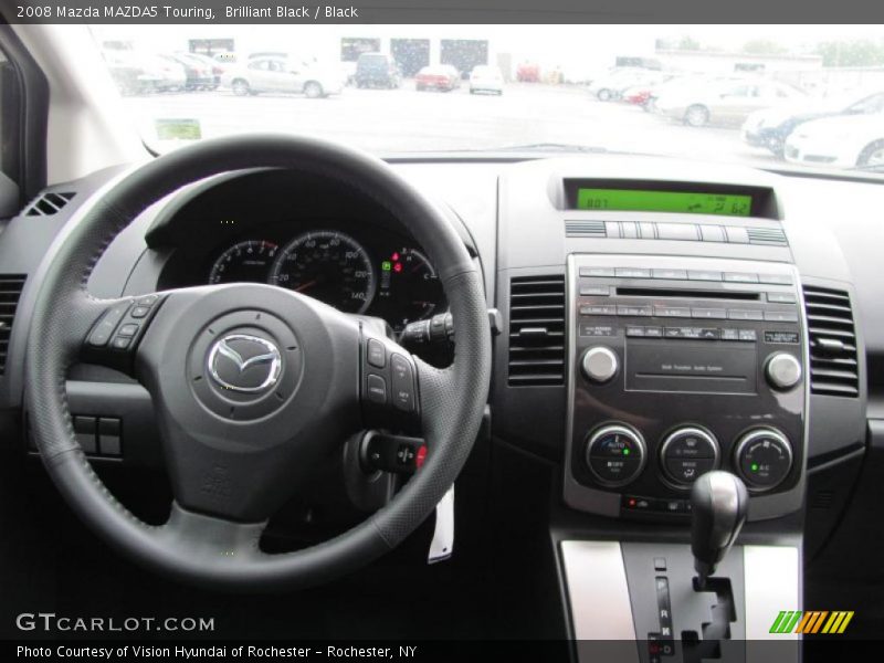 Brilliant Black / Black 2008 Mazda MAZDA5 Touring