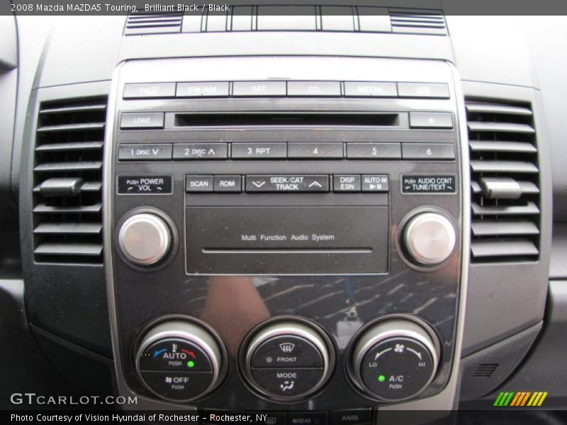 Brilliant Black / Black 2008 Mazda MAZDA5 Touring