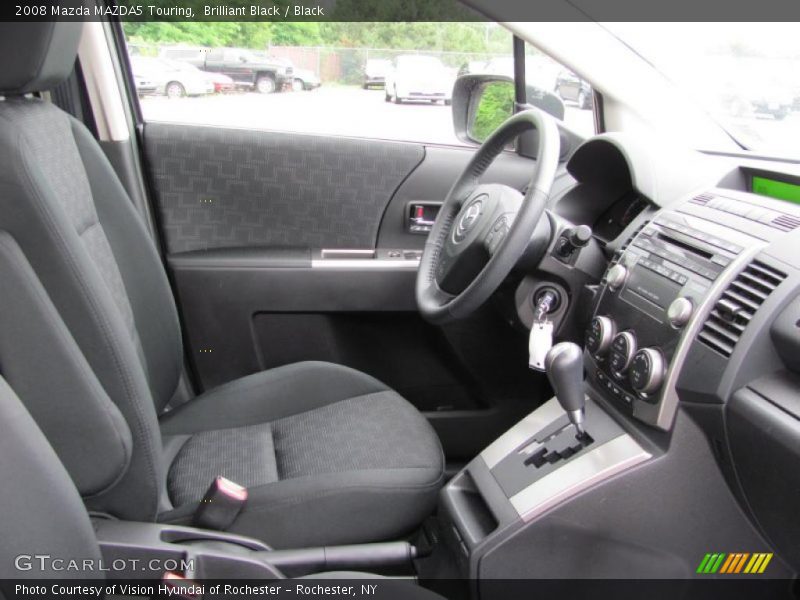 Brilliant Black / Black 2008 Mazda MAZDA5 Touring
