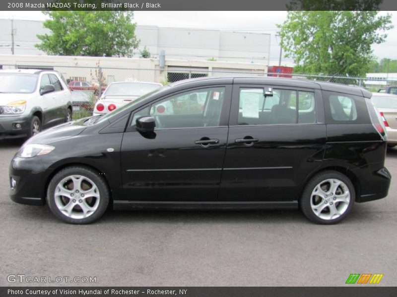 Brilliant Black / Black 2008 Mazda MAZDA5 Touring