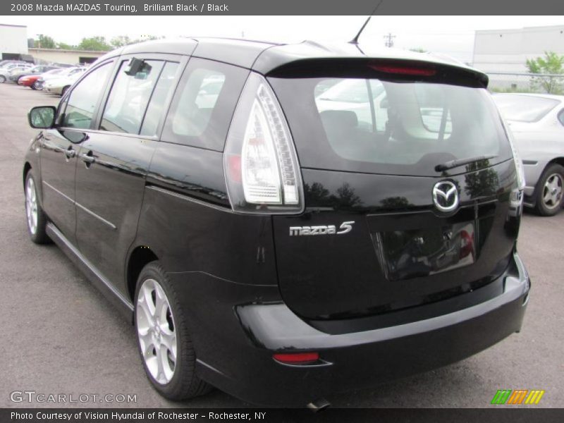 Brilliant Black / Black 2008 Mazda MAZDA5 Touring