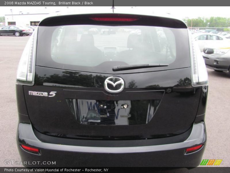 Brilliant Black / Black 2008 Mazda MAZDA5 Touring