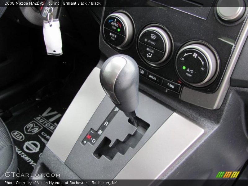 Brilliant Black / Black 2008 Mazda MAZDA5 Touring