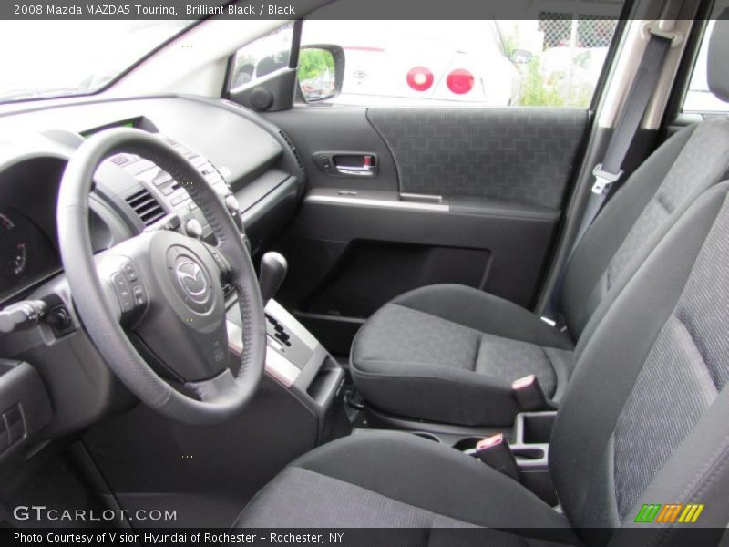 Brilliant Black / Black 2008 Mazda MAZDA5 Touring