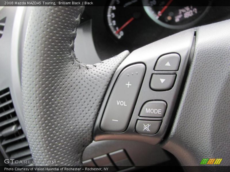Brilliant Black / Black 2008 Mazda MAZDA5 Touring