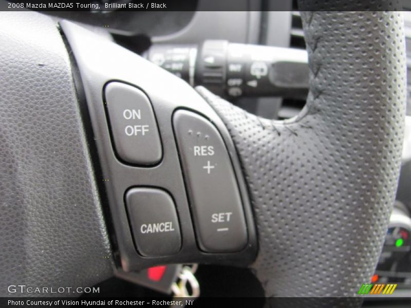 Brilliant Black / Black 2008 Mazda MAZDA5 Touring