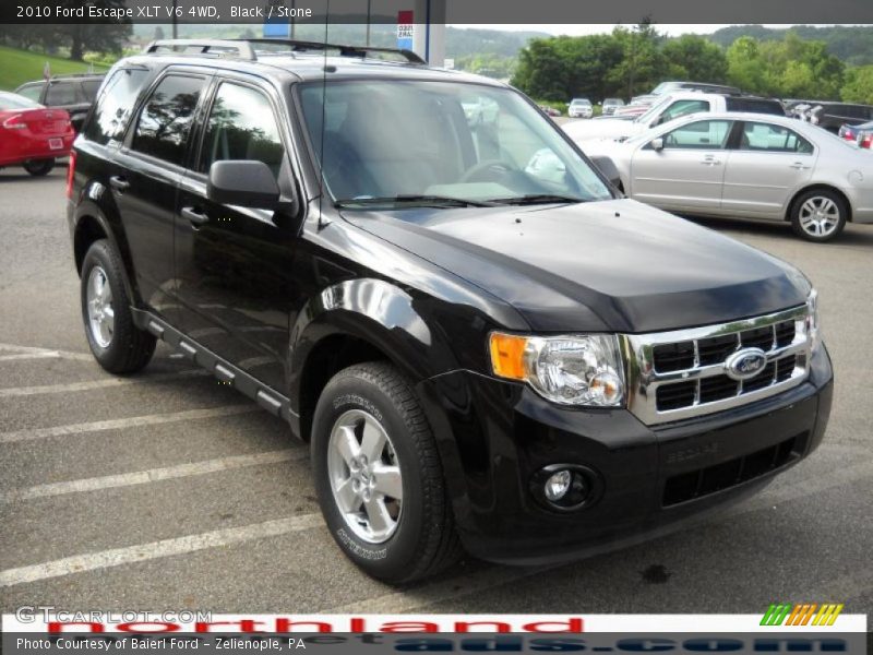 Black / Stone 2010 Ford Escape XLT V6 4WD