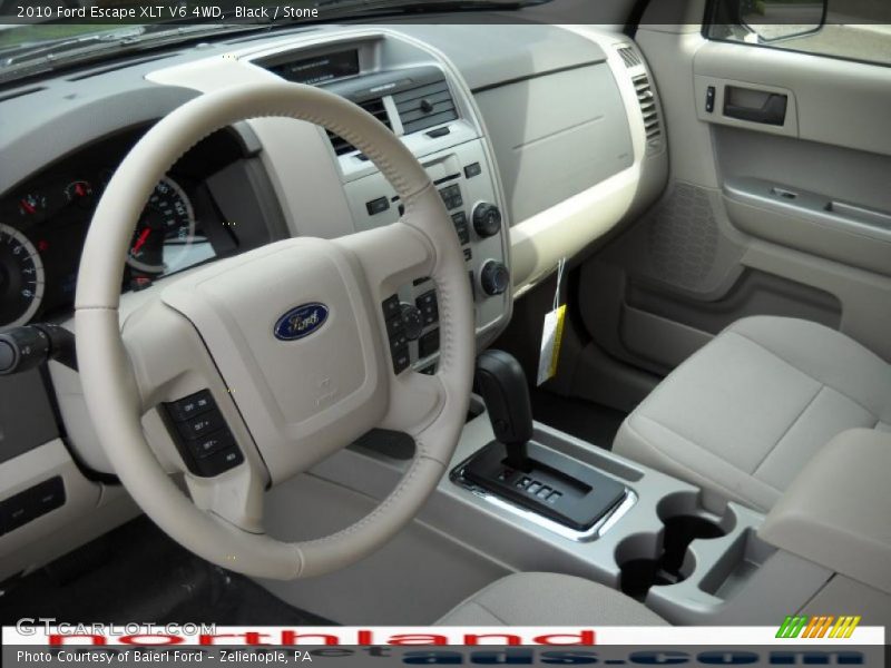 Black / Stone 2010 Ford Escape XLT V6 4WD