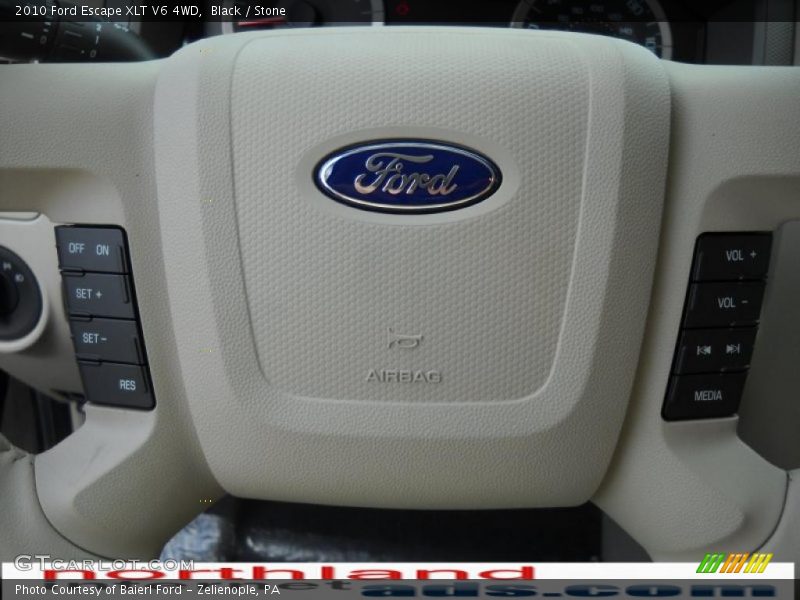 Black / Stone 2010 Ford Escape XLT V6 4WD