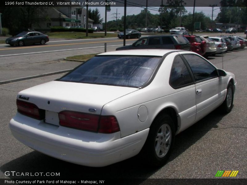 Vibrant White / Medium Graphite 1996 Ford Thunderbird LX