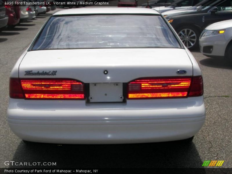 Vibrant White / Medium Graphite 1996 Ford Thunderbird LX