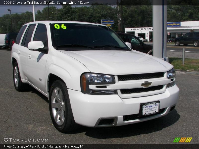 Summit White / Ebony 2006 Chevrolet TrailBlazer SS AWD