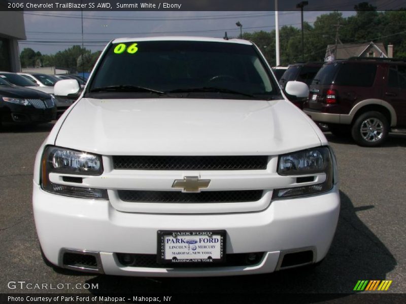 Summit White / Ebony 2006 Chevrolet TrailBlazer SS AWD