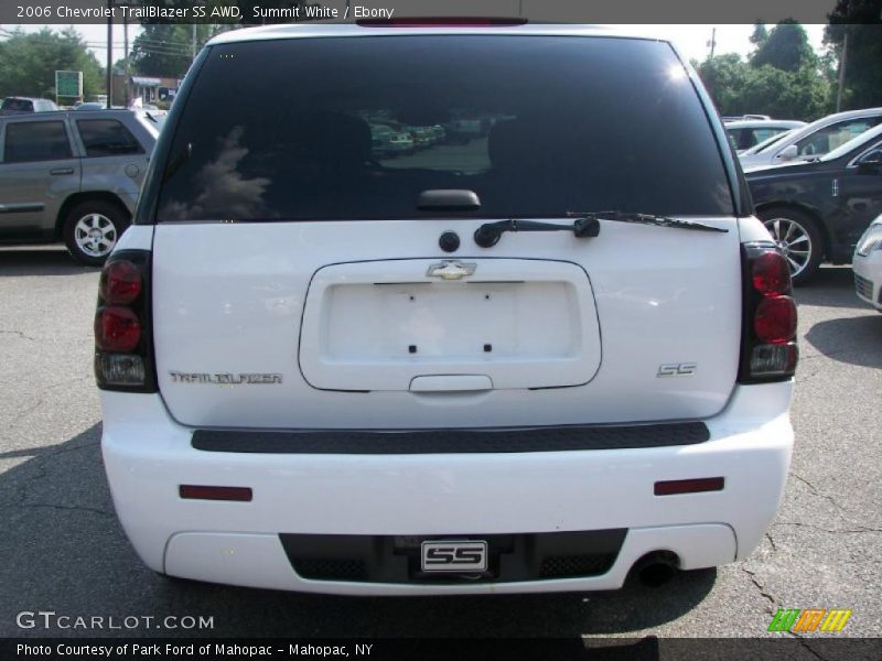 Summit White / Ebony 2006 Chevrolet TrailBlazer SS AWD
