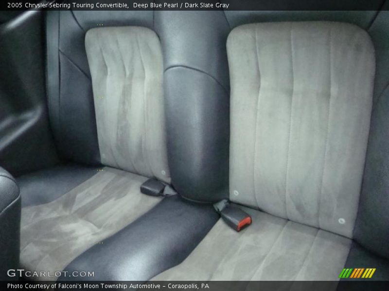 Deep Blue Pearl / Dark Slate Gray 2005 Chrysler Sebring Touring Convertible
