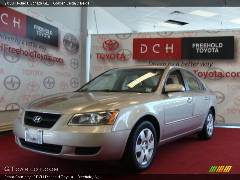 Golden Beige / Beige 2008 Hyundai Sonata GLS