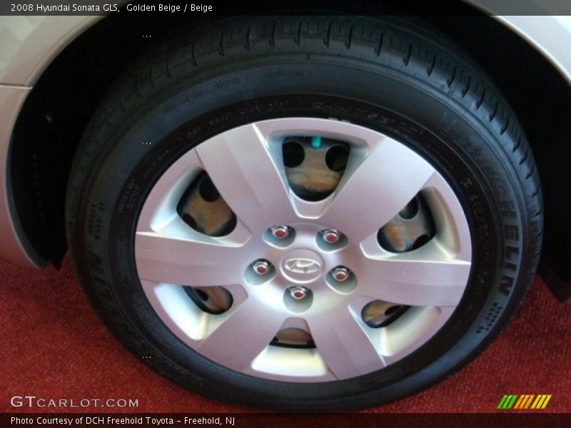 Golden Beige / Beige 2008 Hyundai Sonata GLS