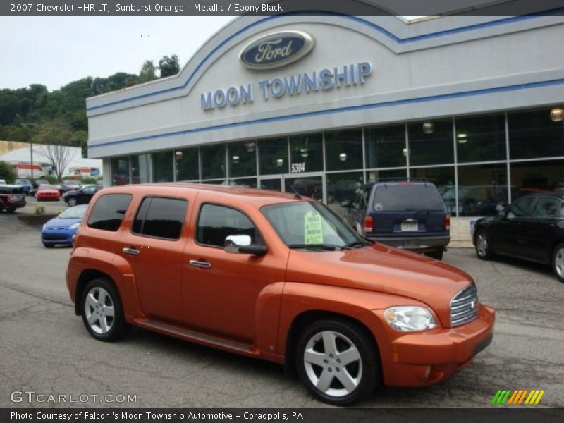 Sunburst Orange II Metallic / Ebony Black 2007 Chevrolet HHR LT