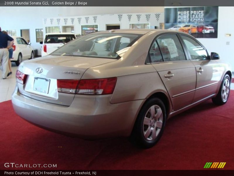 Golden Beige / Beige 2008 Hyundai Sonata GLS