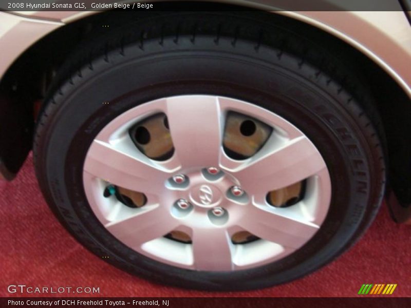 Golden Beige / Beige 2008 Hyundai Sonata GLS