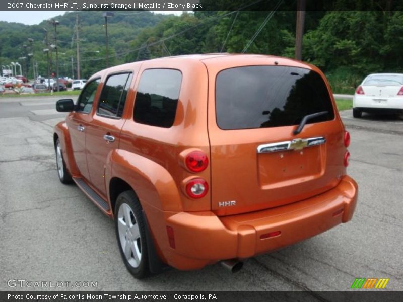 Sunburst Orange II Metallic / Ebony Black 2007 Chevrolet HHR LT