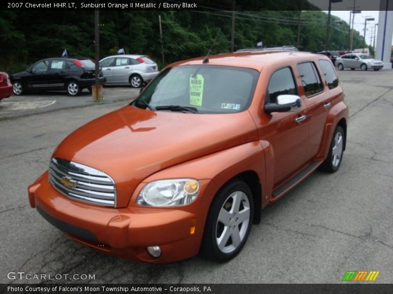 Sunburst Orange II Metallic / Ebony Black 2007 Chevrolet HHR LT