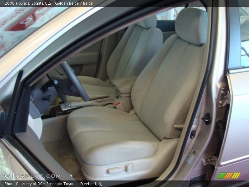 Golden Beige / Beige 2008 Hyundai Sonata GLS