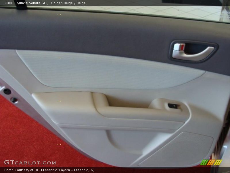Golden Beige / Beige 2008 Hyundai Sonata GLS