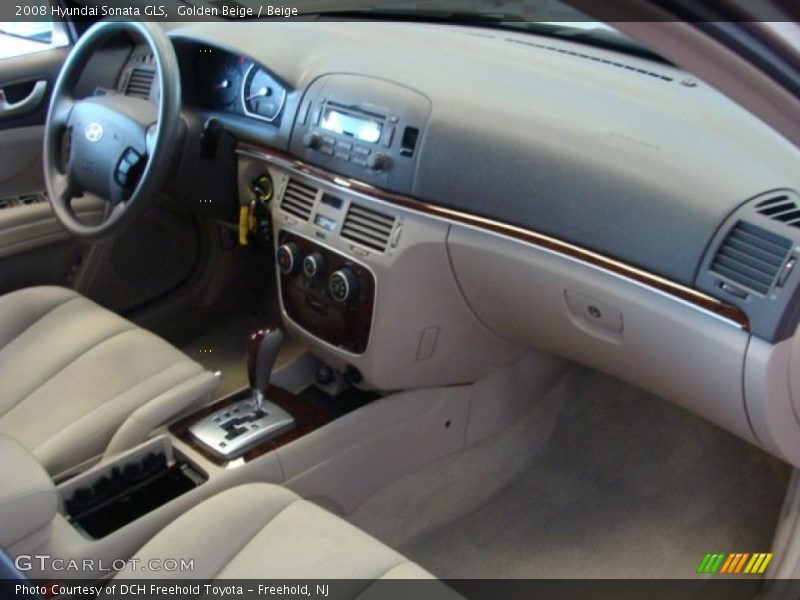 Golden Beige / Beige 2008 Hyundai Sonata GLS