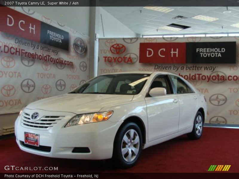 Super White / Ash 2007 Toyota Camry LE