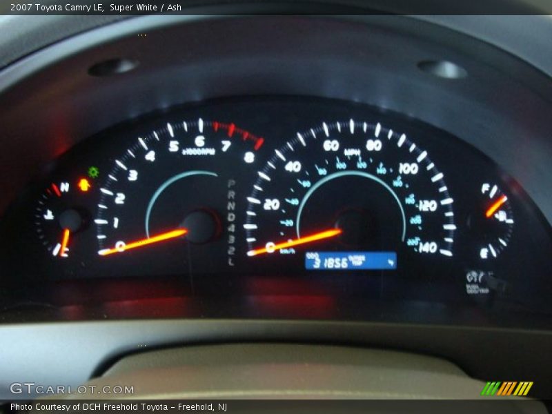 Super White / Ash 2007 Toyota Camry LE