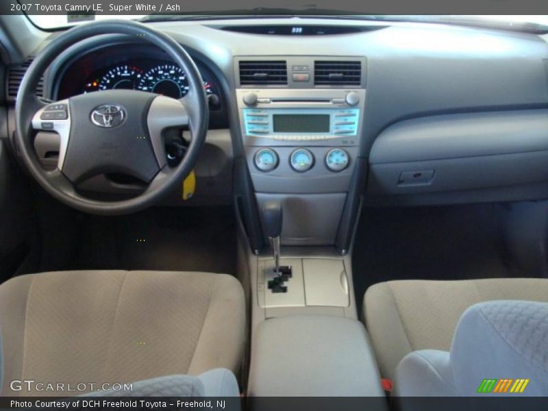 Super White / Ash 2007 Toyota Camry LE