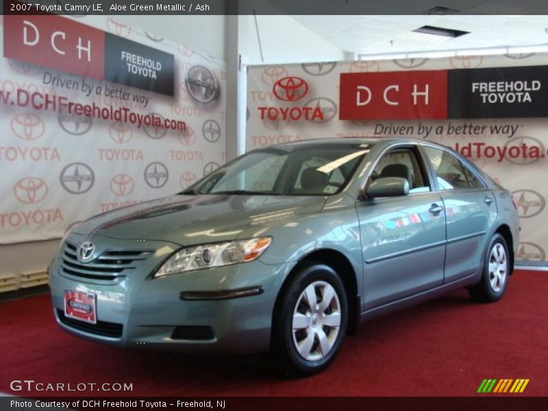 Aloe Green Metallic / Ash 2007 Toyota Camry LE
