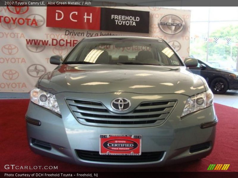 Aloe Green Metallic / Ash 2007 Toyota Camry LE