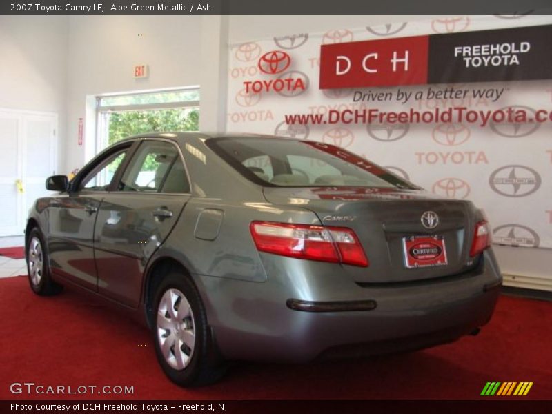 Aloe Green Metallic / Ash 2007 Toyota Camry LE