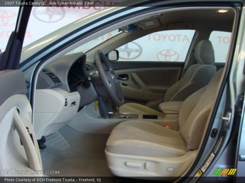 Aloe Green Metallic / Ash 2007 Toyota Camry LE