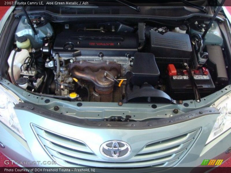 Aloe Green Metallic / Ash 2007 Toyota Camry LE